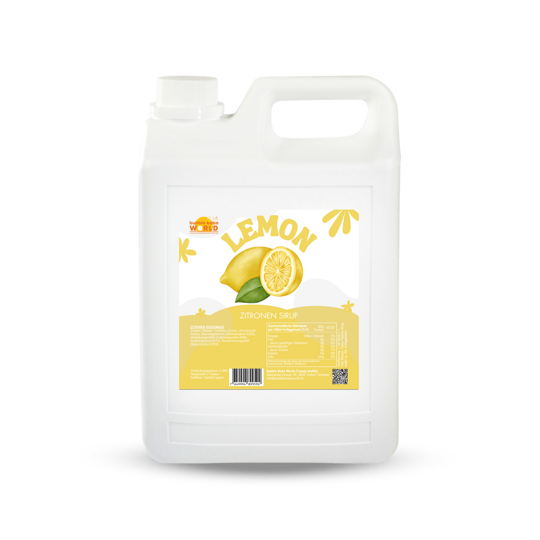 Lemon Syrup 2.5KG