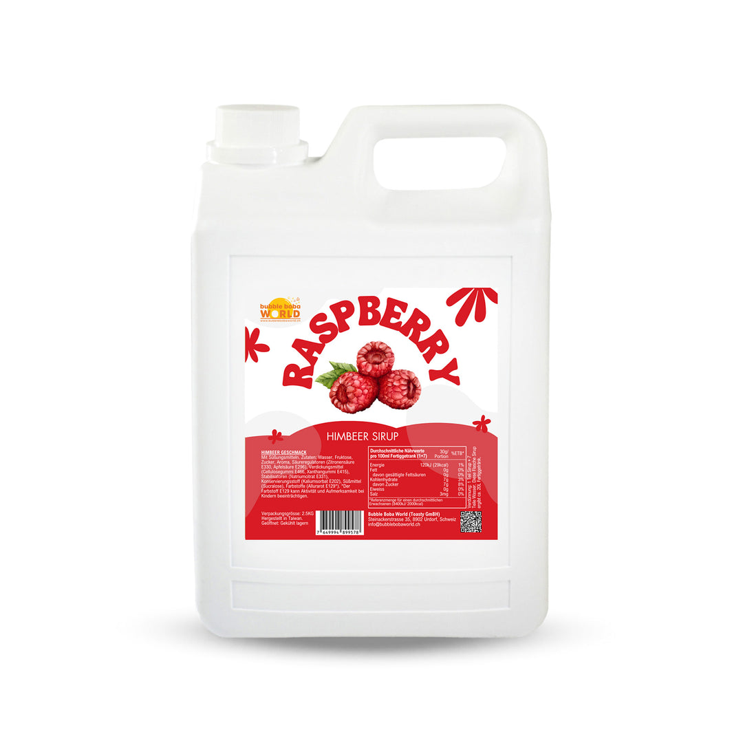 Raspberry Syrup 2.5KG