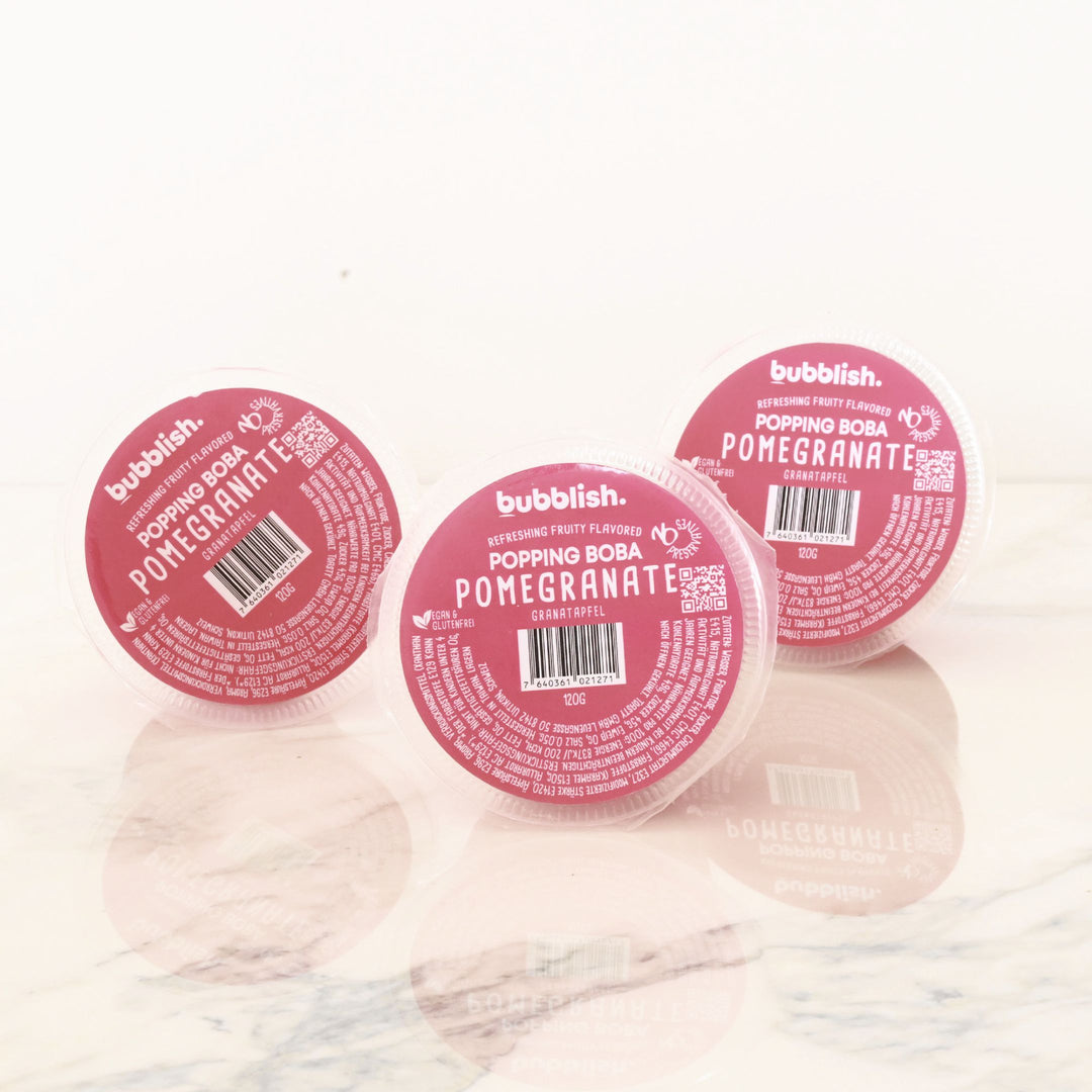 Pomegranate Popping Boba - 120g x11
