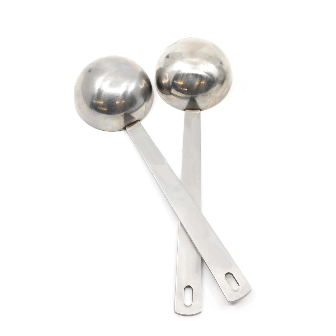 Stainless Steel Scoop 30ml - set of 2 pieces