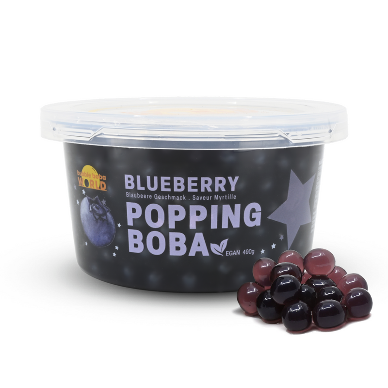 Blueberry Popping Boba