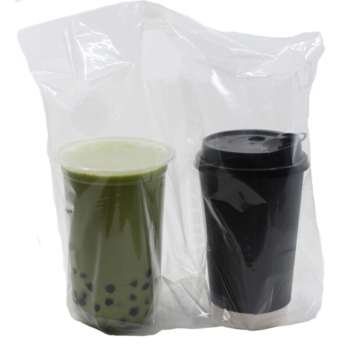 Take away bag - Double (Transparent) (10 rolls per carton)