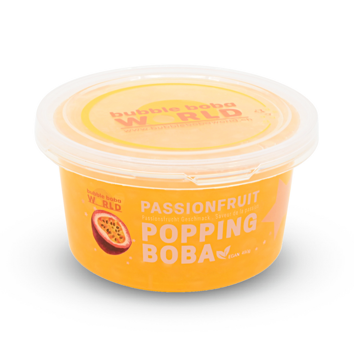 Passionfruit Popping Boba - 490g