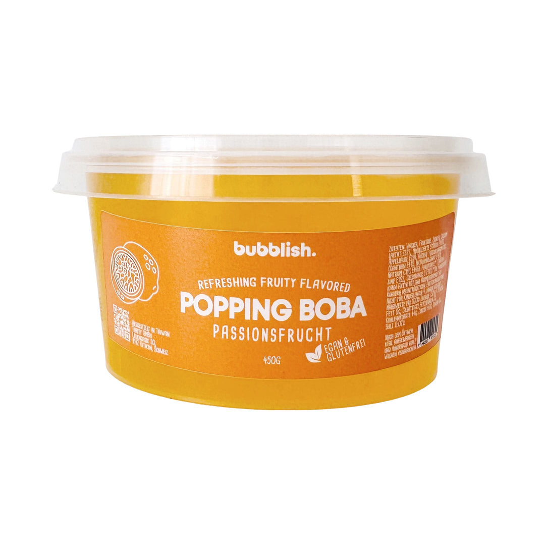 Passionfruit Popping Boba 450g x12