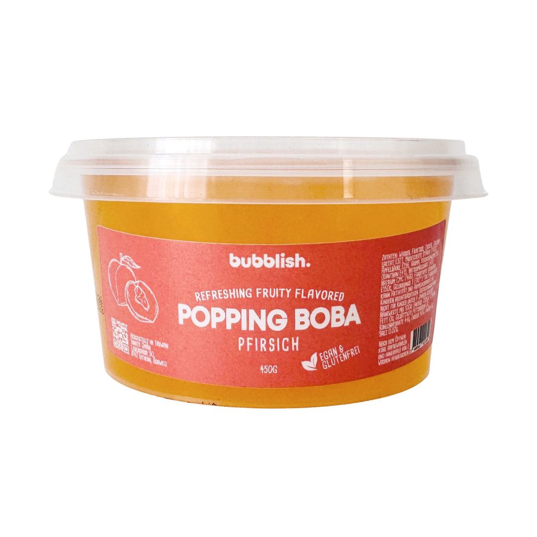 Peach Popping Boba 450g x12