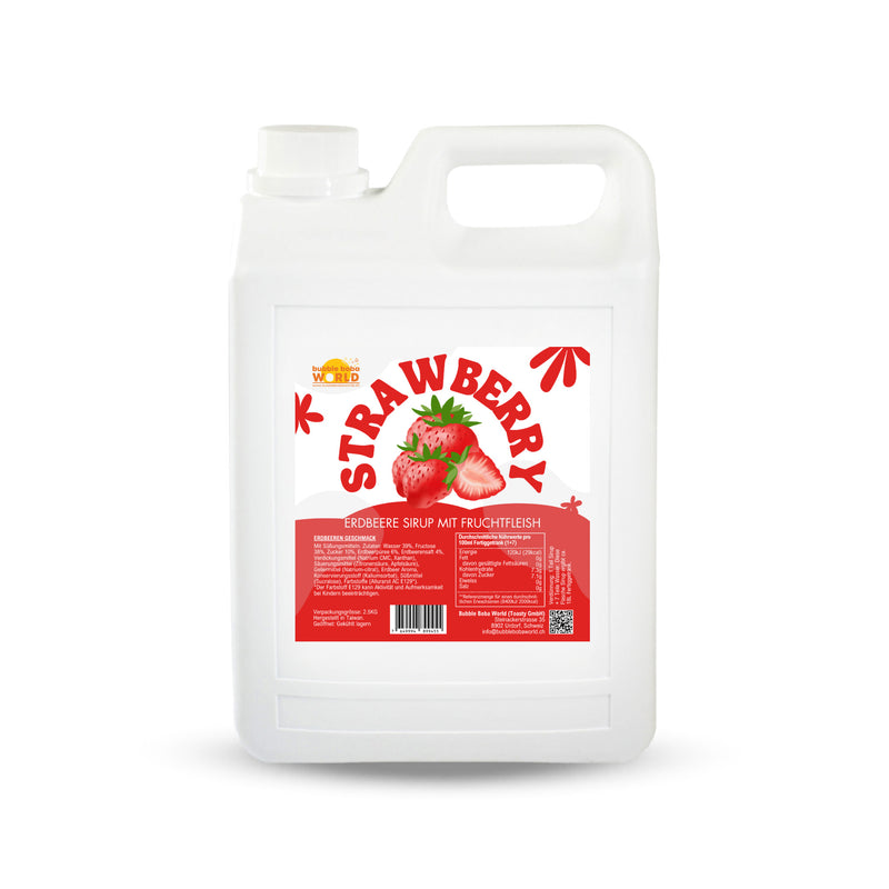 Strawberry Syrup 2.5KG