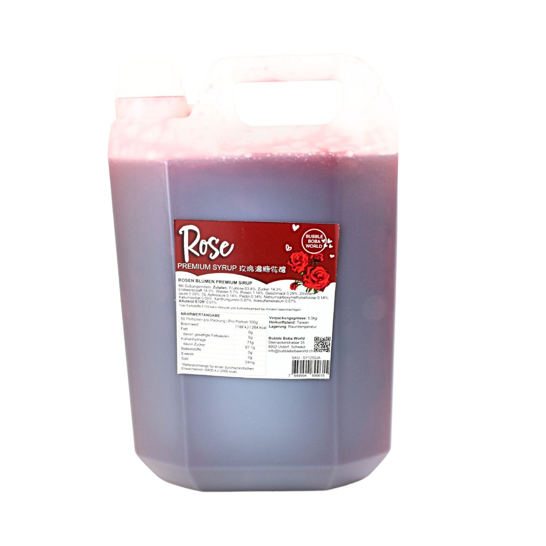 Rose Petal Syrup 5KG