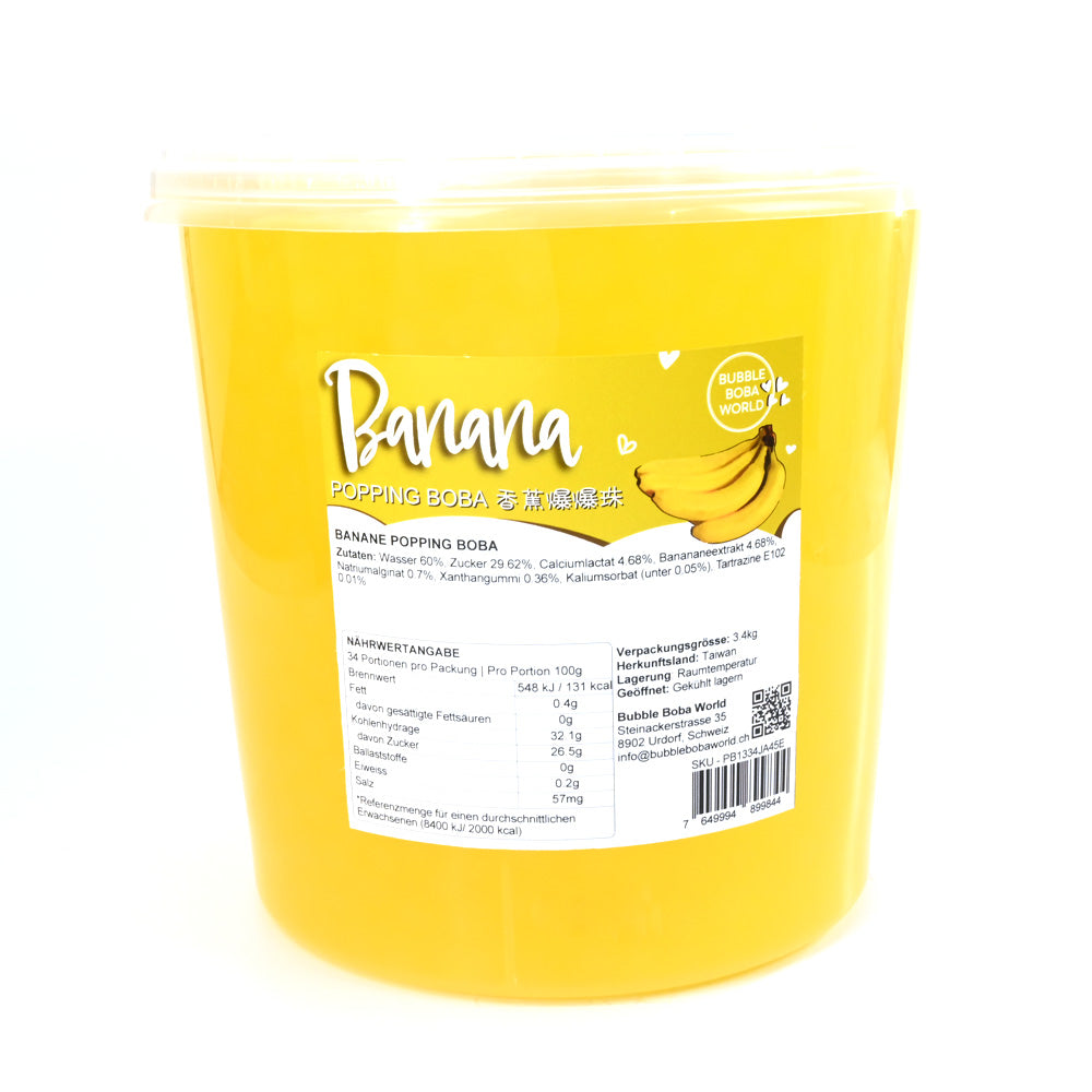 Banana Popping Boba 3.4kg