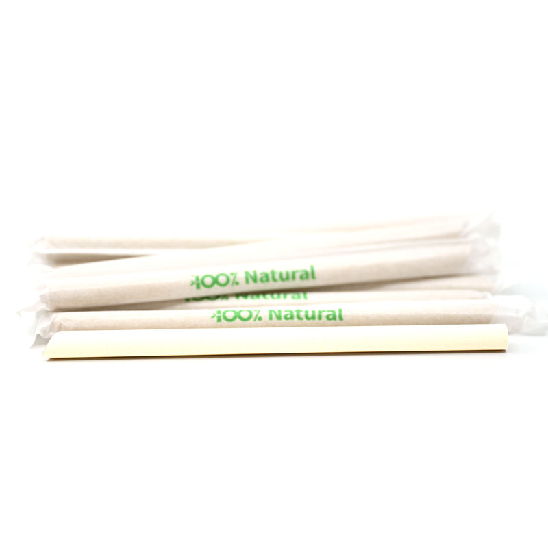 Bubble Tea Straw (100% Bamboo Fiber) Box of 2250 pieces