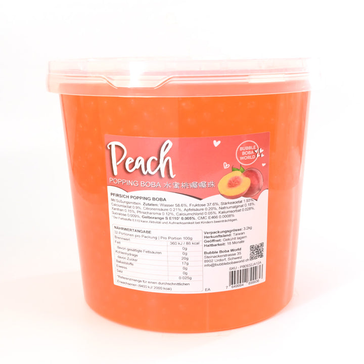 Peach Popping Boba - 3.2kg