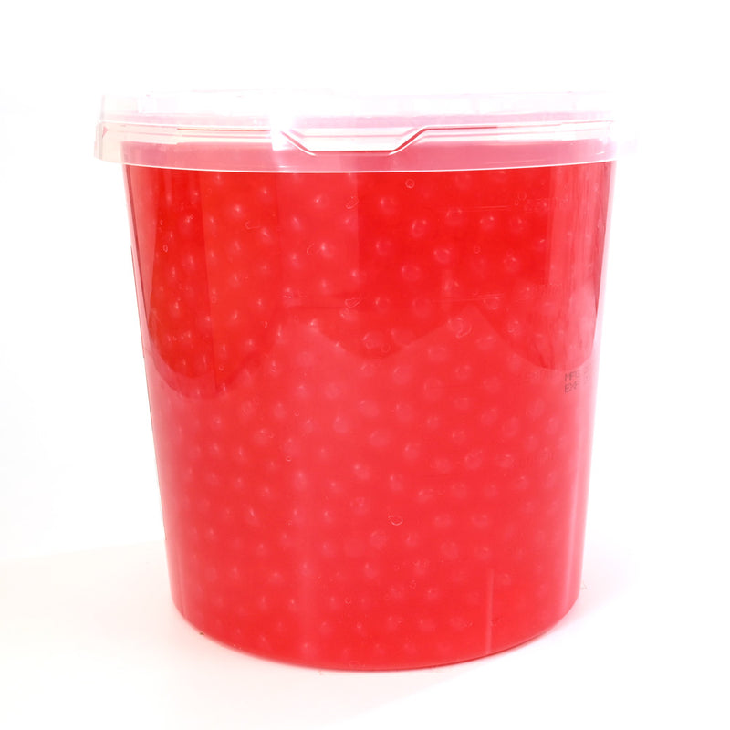 Strawberry Popping Boba - 3.2kg